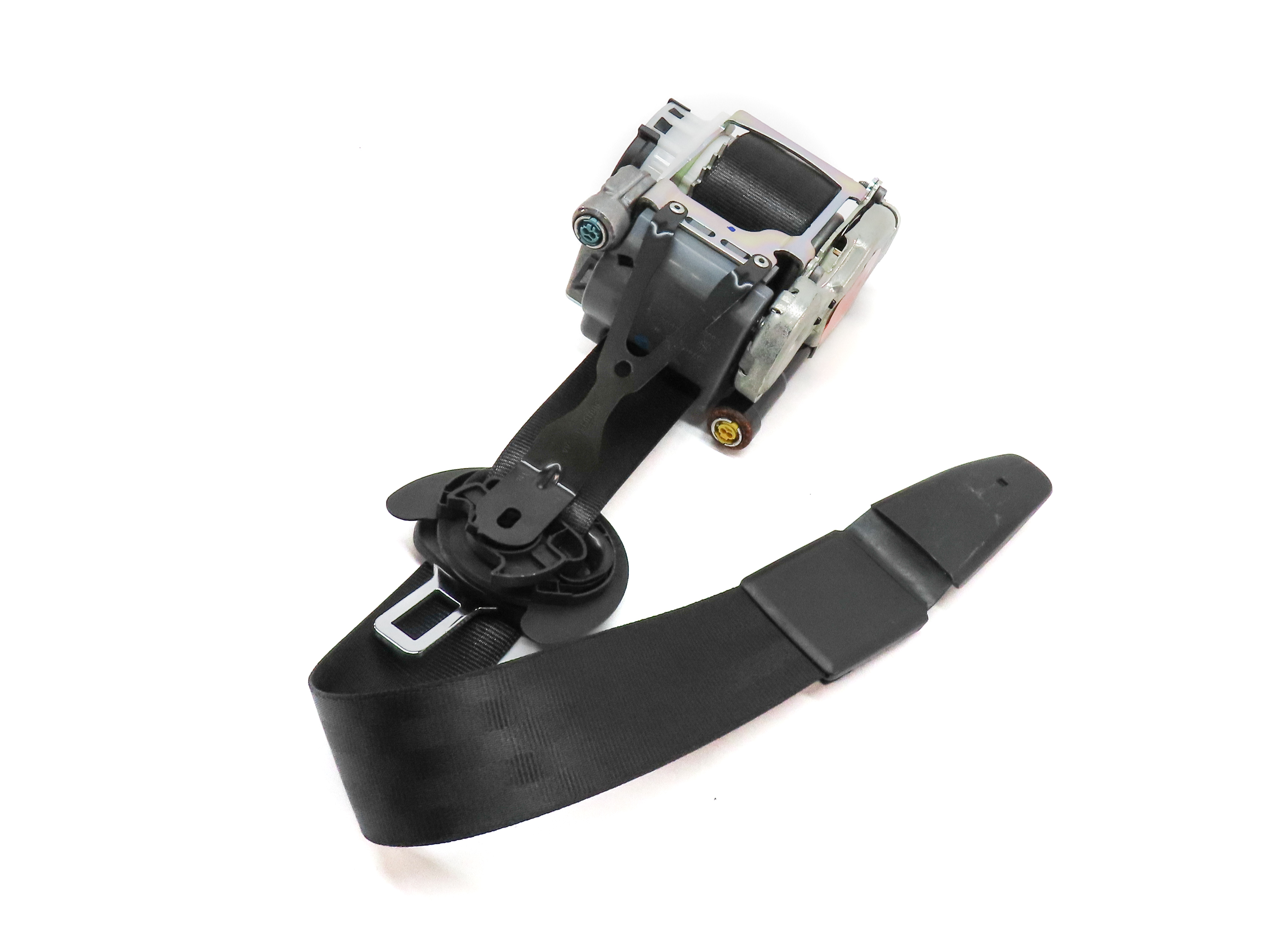 15-19 PORSCHE MACAN (95B) FRONT RIGHT PASSENGER SEAT SEATBELT RETRACTOR (Black) — exact item pictured